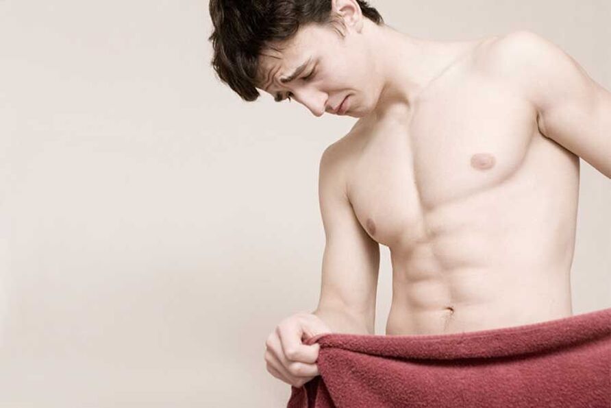 problems with potency due to inflammation of the genital organs